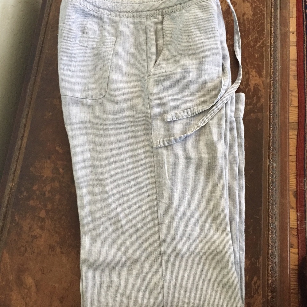 Banana Republic Wide Leg Linen Pants